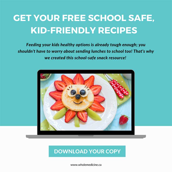 Download helthy, school-safe recipes.